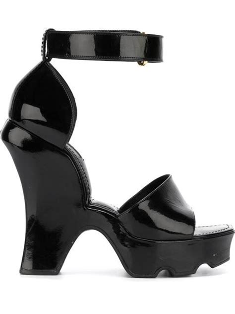 louis vuitton chunky heel|louis vuitton platform heels.